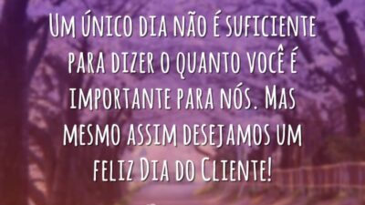 Um único dia não é suficiente para dizer o quanto você é&hellip;