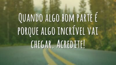 Algo incrível vai chegar
