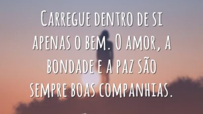 Carregue dentro de si