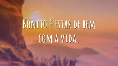 De bem com a vida