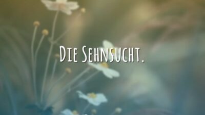 Die Sehnsucht. (Nostalgia.)