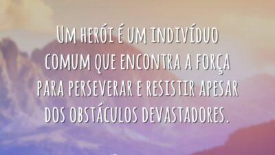 Herói é quem