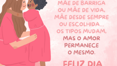 Mãe de barriga ou mãe de vida, mãe desde sempre ou escolhida...&hellip;