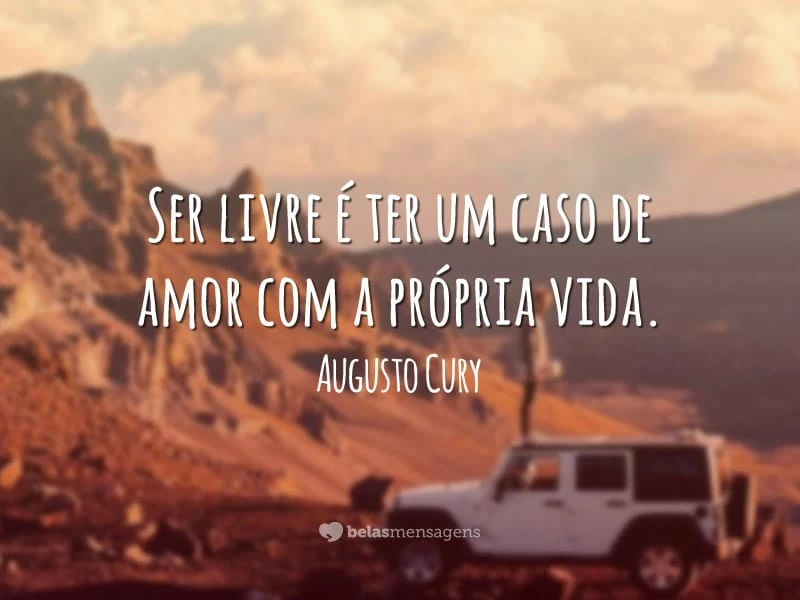 Frases de Augusto Cury - Belas Mensagens