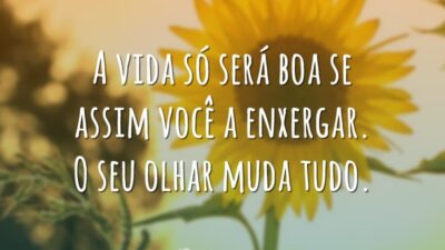 Seu olhar muda tudo