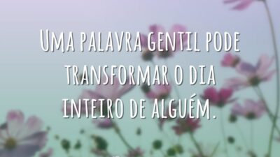 Uma palavra gentil