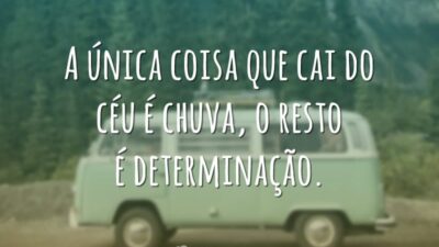 A única coisa que cai do céu é chuva, o resto é&hellip;