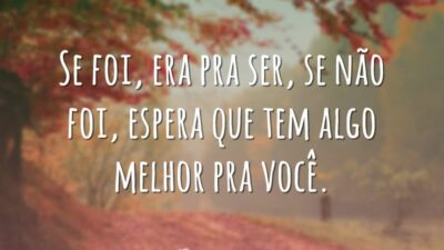 Algo melhor chegará