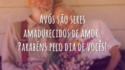 Avós são seres de amor