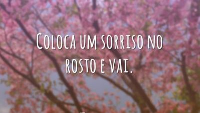 Coloca um sorriso