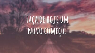 Faça um novo começo