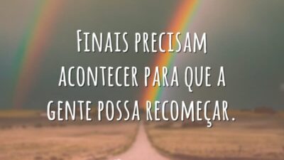 Finais precisam acontecer