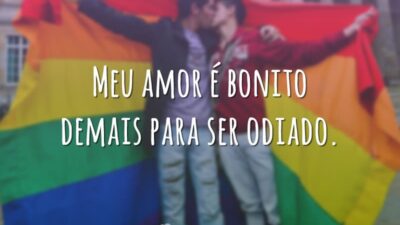 Meu amor é bonito demais para ser odiado.