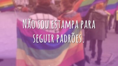 Não sou estampa para seguir padrões.