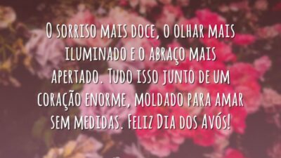 O sorriso mais doce