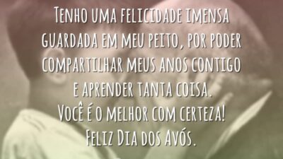 Para o melhor vovô