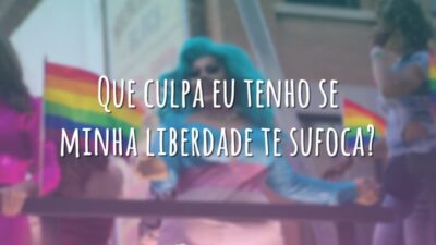 Que culpa eu tenho se minha liberdade te sufoca?