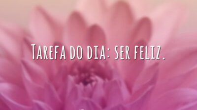Tarefa do dia