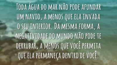 Tire a negatividade
