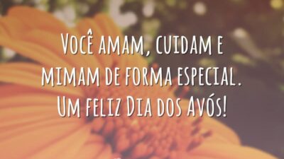Um feliz Dia dos Avós