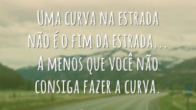 Uma curva na estrada