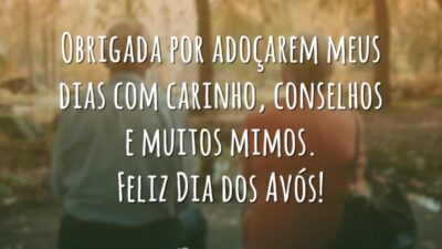 Vocês adoçaram meus dias