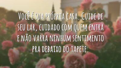Cuide de seu lar