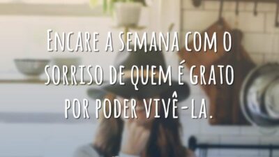 Encare a semana com o sorriso de quem é grato por poder&hellip;