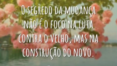 O segredo da mudança não é o foco na luta contra o&hellip;
