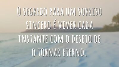 O segredo para o sorriso