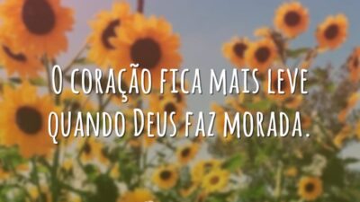 Quando Deus faz morada