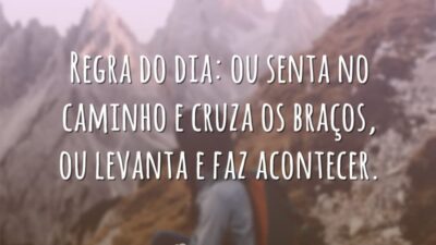Regra do dia