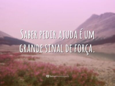 Saber pedir ajuda