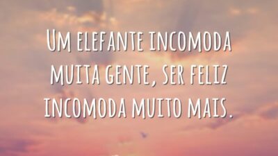 Ser feliz incomoda