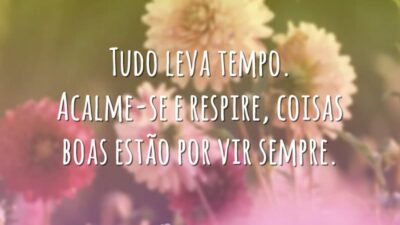 Acalme-se e respire