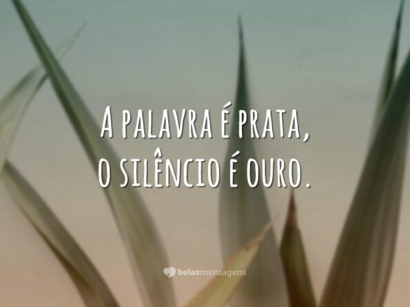 30 frases de silêncio que propõem reflexões em seu interior