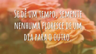 Se dê um tempo