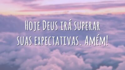 Deus irá te surpreender