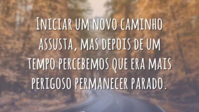 Um novo caminho assusta
