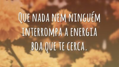 Que ninguém interrompa