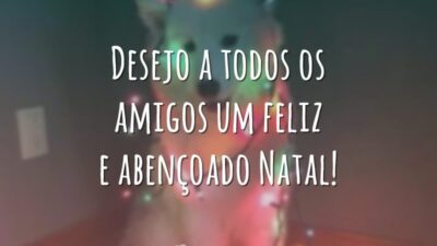 Desejo a todos os amigos um feliz e abençoado Natal!