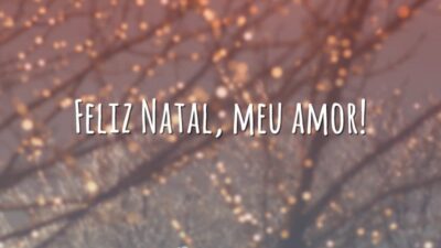 Feliz Natal, meu amor!