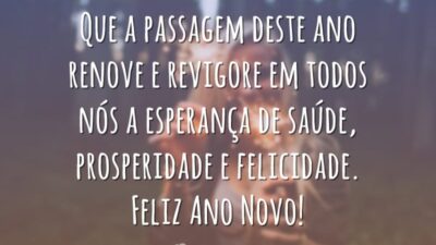 Saúde, prosperidade e felicidade