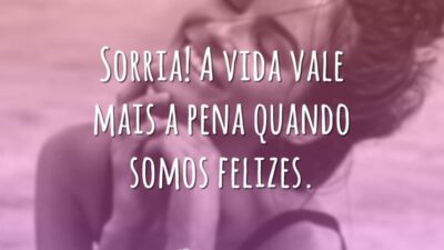 Sorrir vale a pena