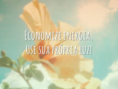 Use sua própria luz