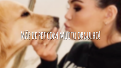 Mãe de pet com muito orgulho!