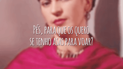Pés, para que os quero se tenho asas para voar?