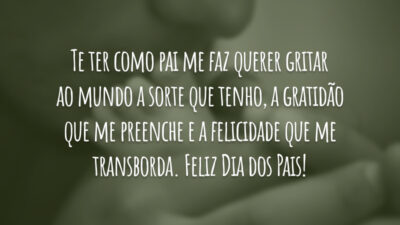 Sorte e gratidão