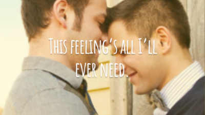 This feeling’s all I’ll ever need. (Este sentimento é tudo o que eu sempre precisei.)
