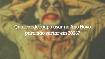 Qual cor de roupa usar no Ano Novo para não surtar em 2026?